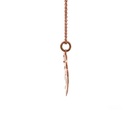 Monstera Leaf Pendant In 9K Rose Gold