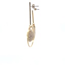 Natural Fibre Drop Earrings from Bilum & Bilas
