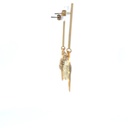 Natural Fibre Drop Earrings from Bilum & Bilas