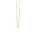 Elongated Trace Necklace 55cm In 9K Yellow Gold