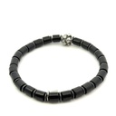 Agate Bead Bracelet On Elastic