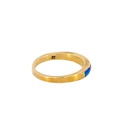 18ct Yellow Gold Ring with 4x Opals