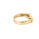 Narrow Doublet Opal Ring in 14ct