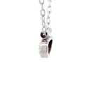Elegant And Captivating White Opal Pendant In 18K