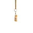 Elegant 14K Pendant With White Opal – Timeless Elegance