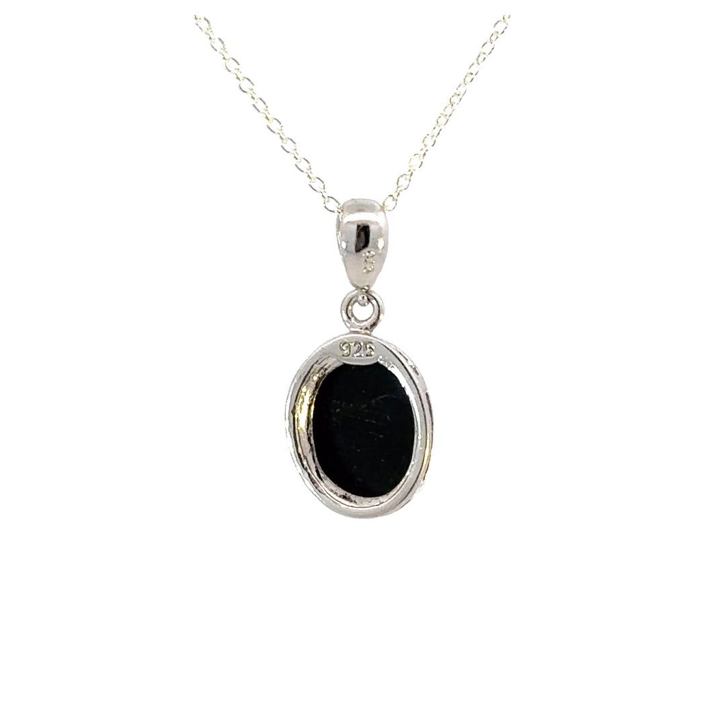 Enchanting Ocean Blue Opal Pendant