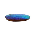 Captivating Azure & Emerald Opal Gemstone