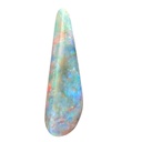Captivating Coral & Bright Blue Opal Gemstone 9.06 Carats