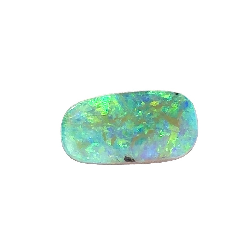 Enchanting Green and Blue Opal Gemstone 7.67 Carat