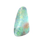 Exquisite Glittering Aqua Opal Gemstone 14.21 Carat