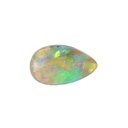 Elegant White Opal Teardrop Gemstone 7.94 Carat