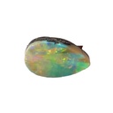 Elegant White Opal Teardrop Gemstone 7.94 Carat