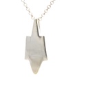 Exquisite Handmade Silver Aussie Opal Pendant