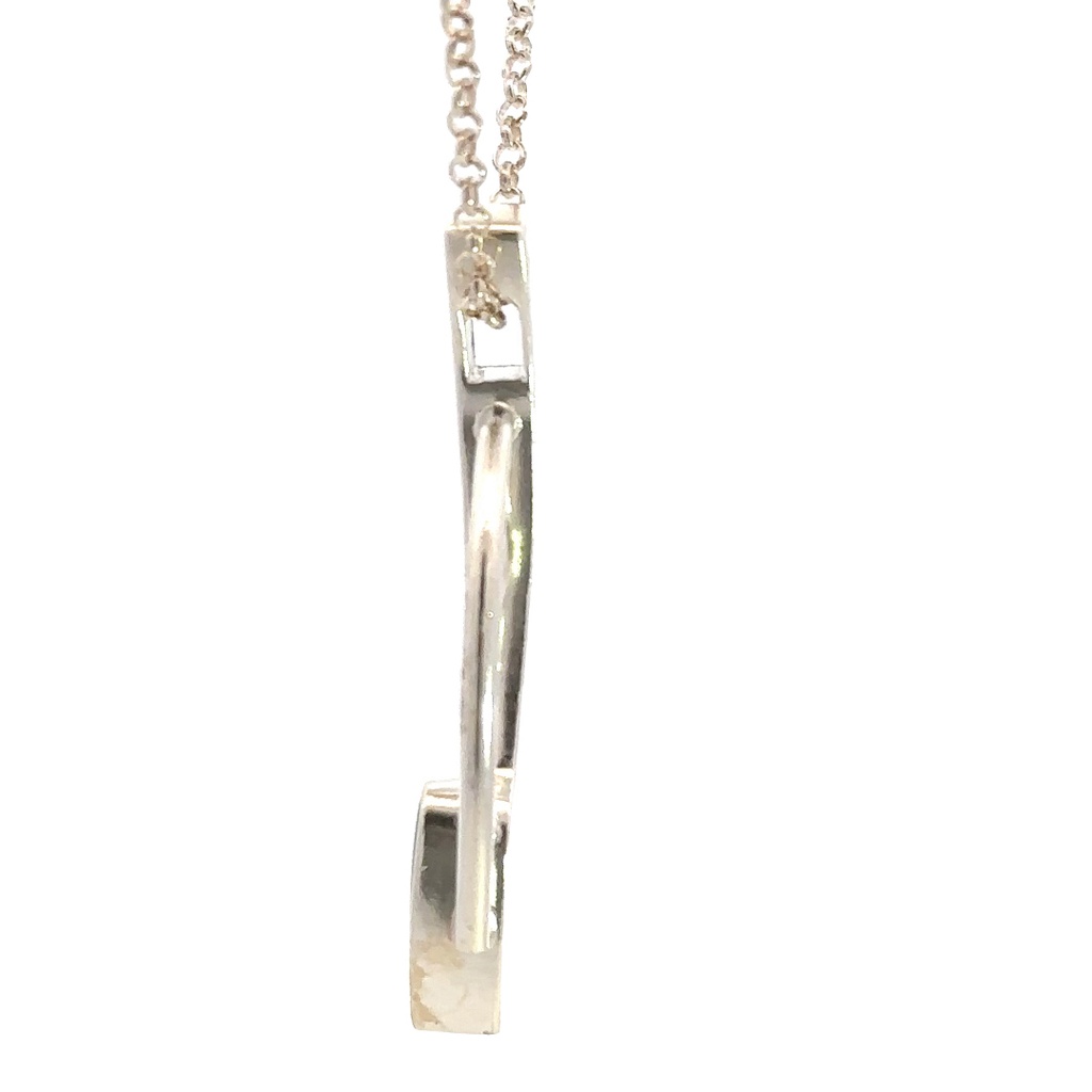Elegant Sterling Silver Pendant With Enchanting Opal (copy)