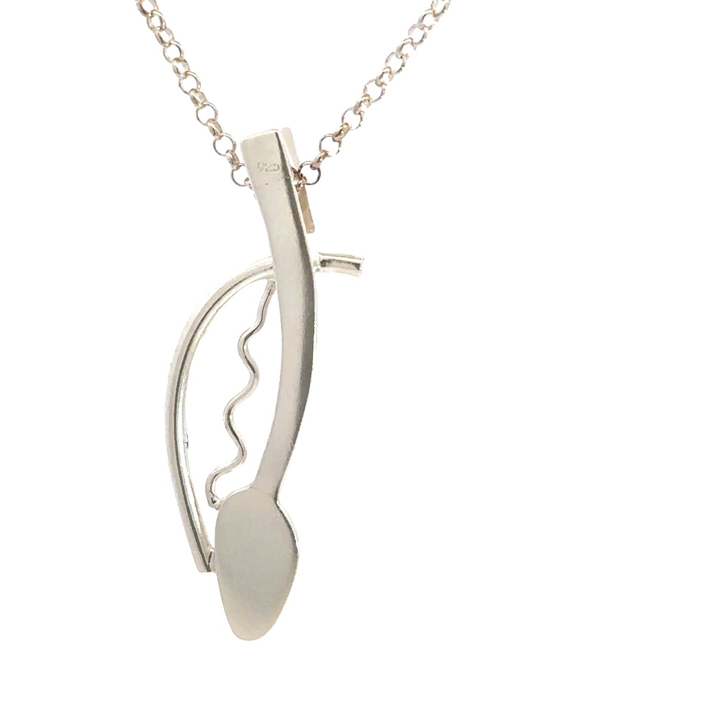 Elegant Sterling Silver Pendant With Enchanting Opal (copy)