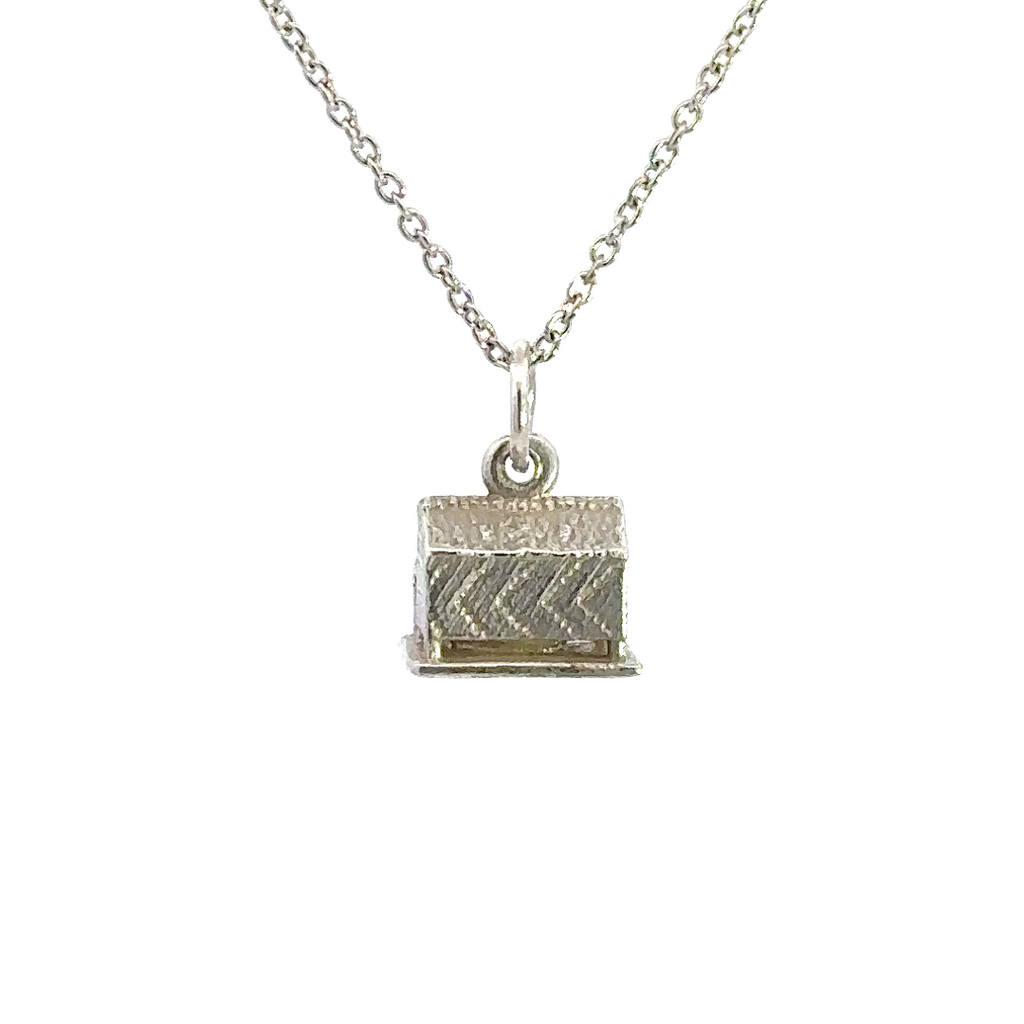 Costal Hut Pendant In Sterling Silver