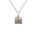Costal Hut Pendant In Sterling Silver