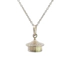 Goroka Hut Pendant In Sterling Silver