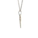 Elegant Sterling Silver Palm Tree Pendant