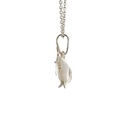 Elegant Sterling Silver Tuna Pendant