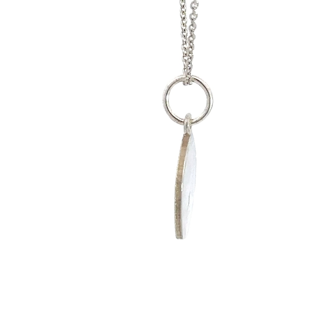 Guria Pigeon Bird of Paradise Pendant In Sterling Silver