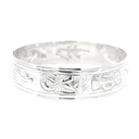 Bangle With Papuan New Guinea Motifs
