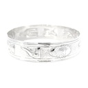 Bangle With Papuan New Guinea Motifs