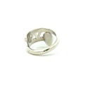 Opal Ring, Reminiscent Of An Island Shoreline In Silver