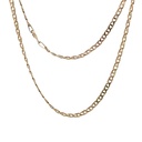 9ct Yellow Gold 48cm Marine Link Chain