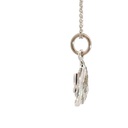 Enchanting 9K White Gold Fish Pendant Necklace – Ocean Inspired Elegance