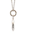 Enchanting 9K White Gold Fish Pendant Necklace – Ocean Inspired Elegance