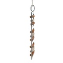 PNG Sterling Silver Kina Shell Counting Pendant