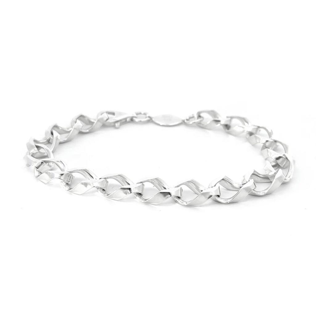 Sterling Silver Curb Link Bracelet