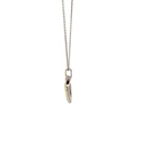 Sterling Silver White Opal Pendant