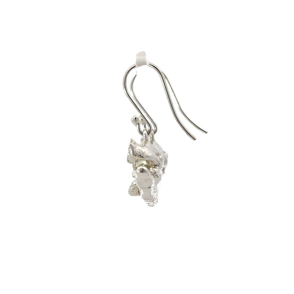 Sterling Silver Tree Kangaroo Earrings