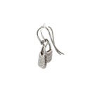 Sterling Silver Woven Bilum Earrings Small