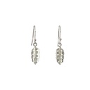 Small Sterling Silver Traveller Palm Earrings