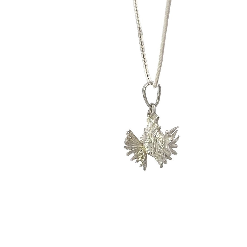 Sterling Silver Stonefish Pendant