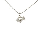 Sterling Silver Clown Fish Pendant