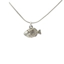 Sterling Silver Trigger Fish Pendant