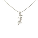 Sterling Silver Gecko Pendant