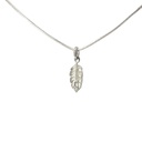Small Silver Travellers Palm Pendant