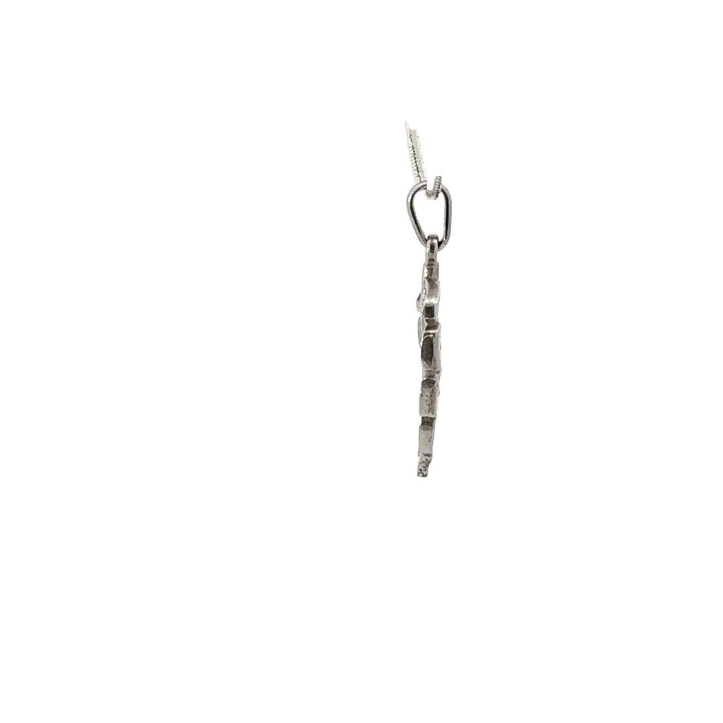 Medium Silver Travellers Palm Pendant