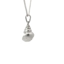 Sterling Silver Neptunea Shell Pendant