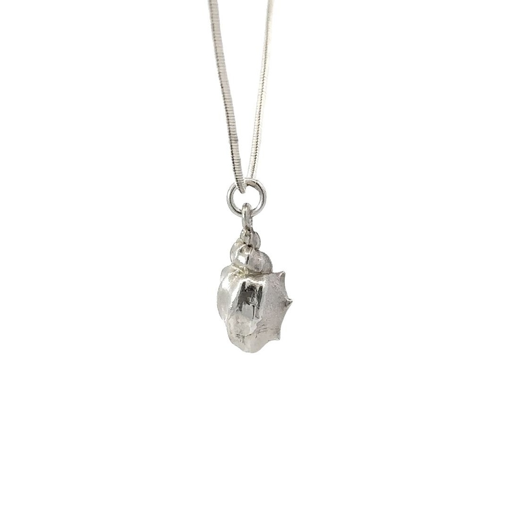 Sterling Silver Conch Shell Pendant