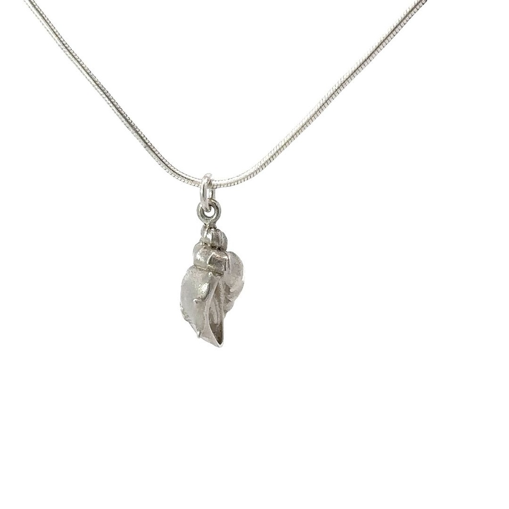 Sterling Silver Conch Shell Pendant