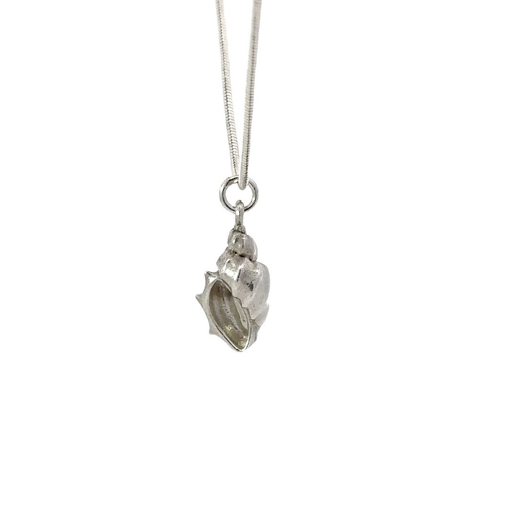 Sterling Silver Conch Shell Pendant