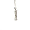 Sterling Silver Kudo Drum Pendant