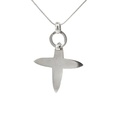Sterling Silver Knots and Crosses Pendant
