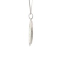 Large Sterling Silver Goroka Basket Pendant